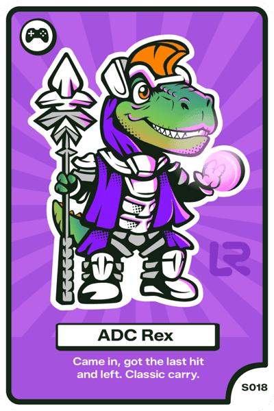 ADC Rex avatar card