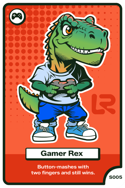 Gamer Rex avatar card